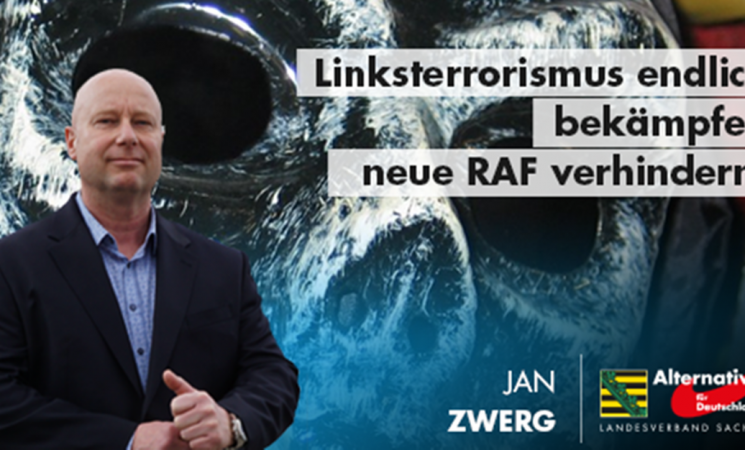 Jan Zwerg: Linksterrorismus endlich bekämpfen!