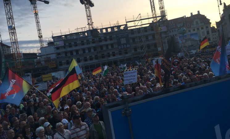 Auftakt-Kundgebung der AfD Dresden zur Bundestagswahl war ein voller Erfolg