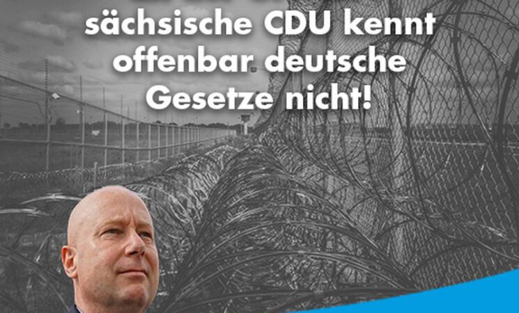 Jan Zwerg: Schusswaffengebrauch an der Grenze – sächsische CDU kennt offenbar deutsche Gesetze nicht!