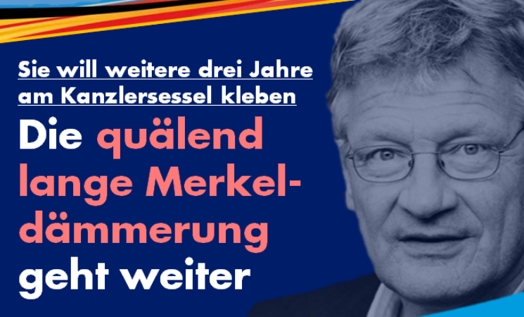 Jörg Meuthen: Die quälend lange Merkeldämmerung geht weiter