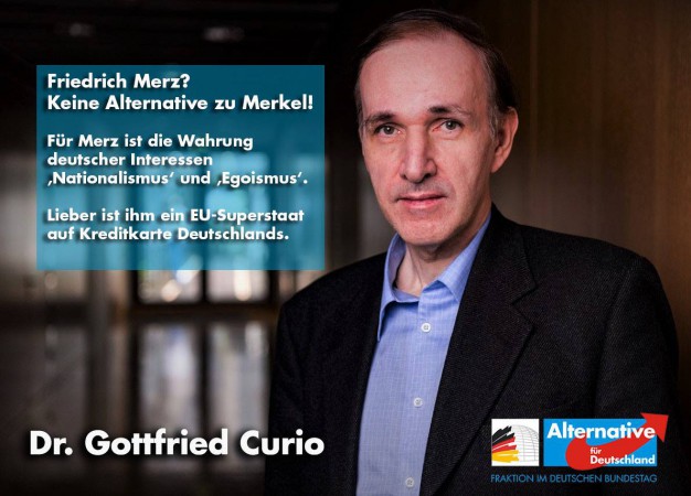 Gottfried Curio: Friedrich Merz? Keine Alternative zu Angela Merkel!