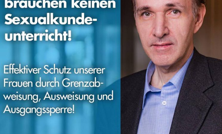 Gottfried Curio: Vergewaltiger brauchen keinen Sexualkundeunterricht!