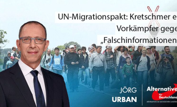 UN-Migrationspakt: Kretschmer ein Vorkämpfer gegen „Falschinformationen“?