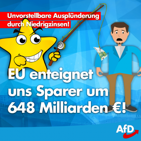 Gnadenlos ausgeplündert: EU enteignet Sparer um 648 Milliarden Euro!