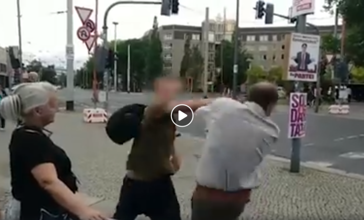 AfD-Direktkandidat Dr. Joachim Keiler am Albertplatz angegriffen!