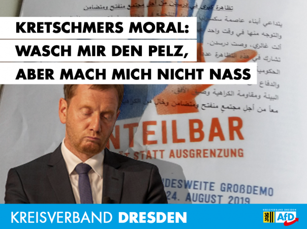 Stephan Rose: Kretschmers Moral: Wasch mir den Pelz, aber mach mich nicht nass