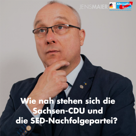 Jens Maier: Wie nah stehen sich die Sachsen-CDU und die SED-Nachfolgepartei?