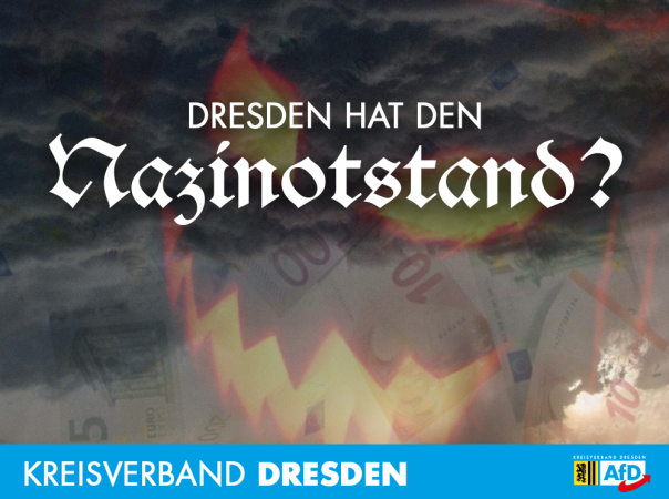 Stephan Rose: Dresden hat den Nazinotstand?