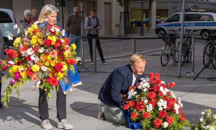 Wir gedenken der Opfer des islamistischen Anschlags in Dresden