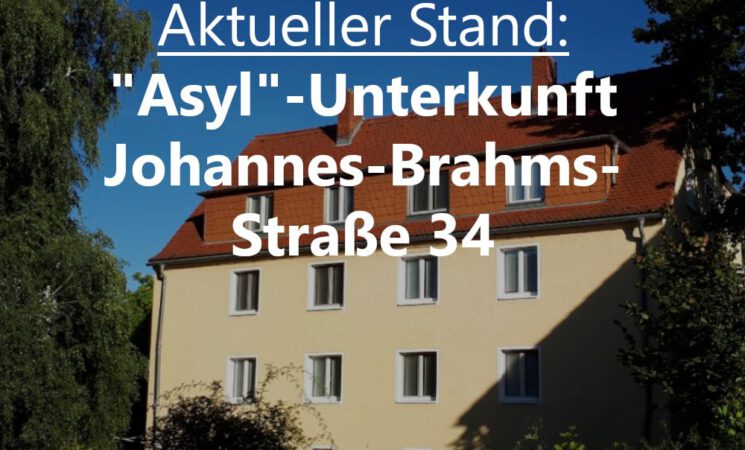 Aktueller Stand: "Asyl"-Unterkunft Johannes-Brahms-Str. 34
