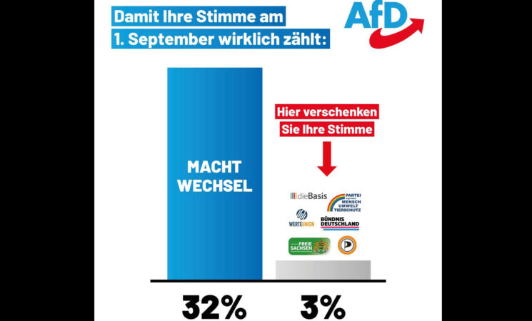 Damit Ihre Stimme am 1. September wirklich zählt