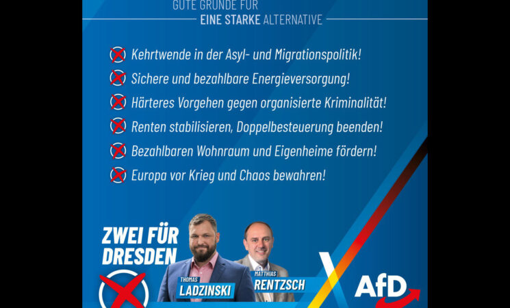 Beide Stimmen für die #AfD